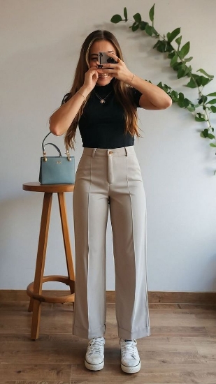 تصویر  شلوار مجلسی مدل کرپ