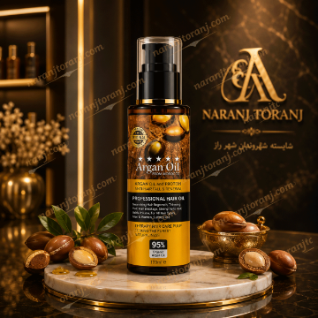 تصویر  سرم روغن آرگان و کراتین Lightness مدل Professional Hair Oil حجم 100 میلی‌لیتر
